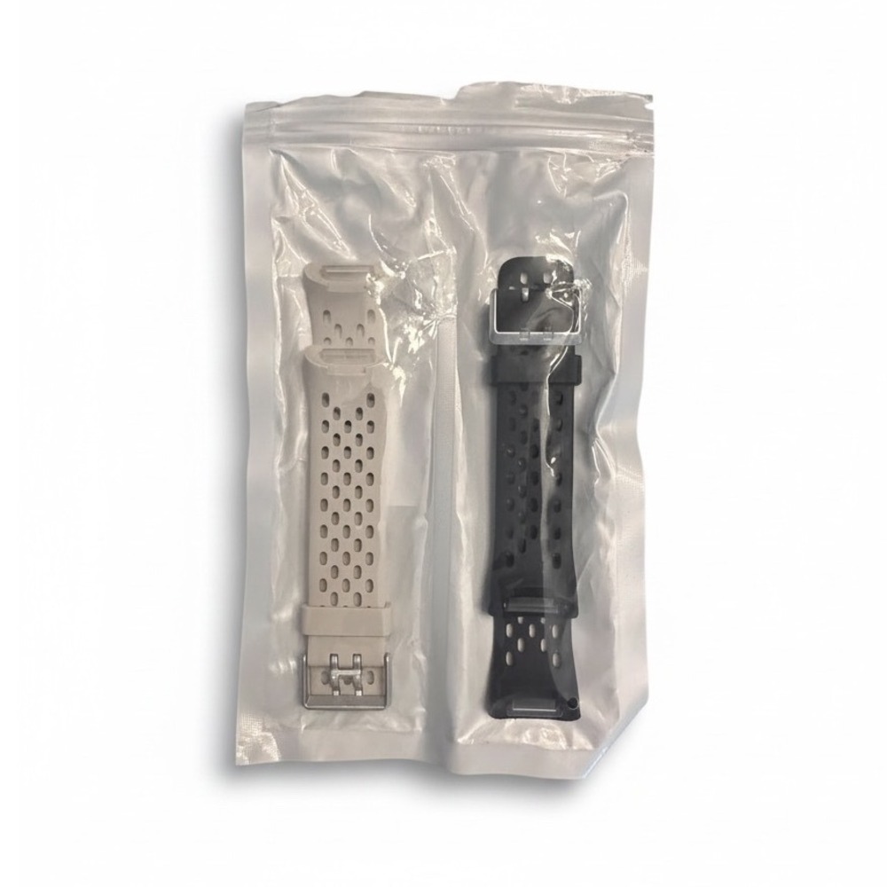Fitbit Charge 5 & Charge 6 Replacement Silicone Sport Bands Small 2 Pack Navy